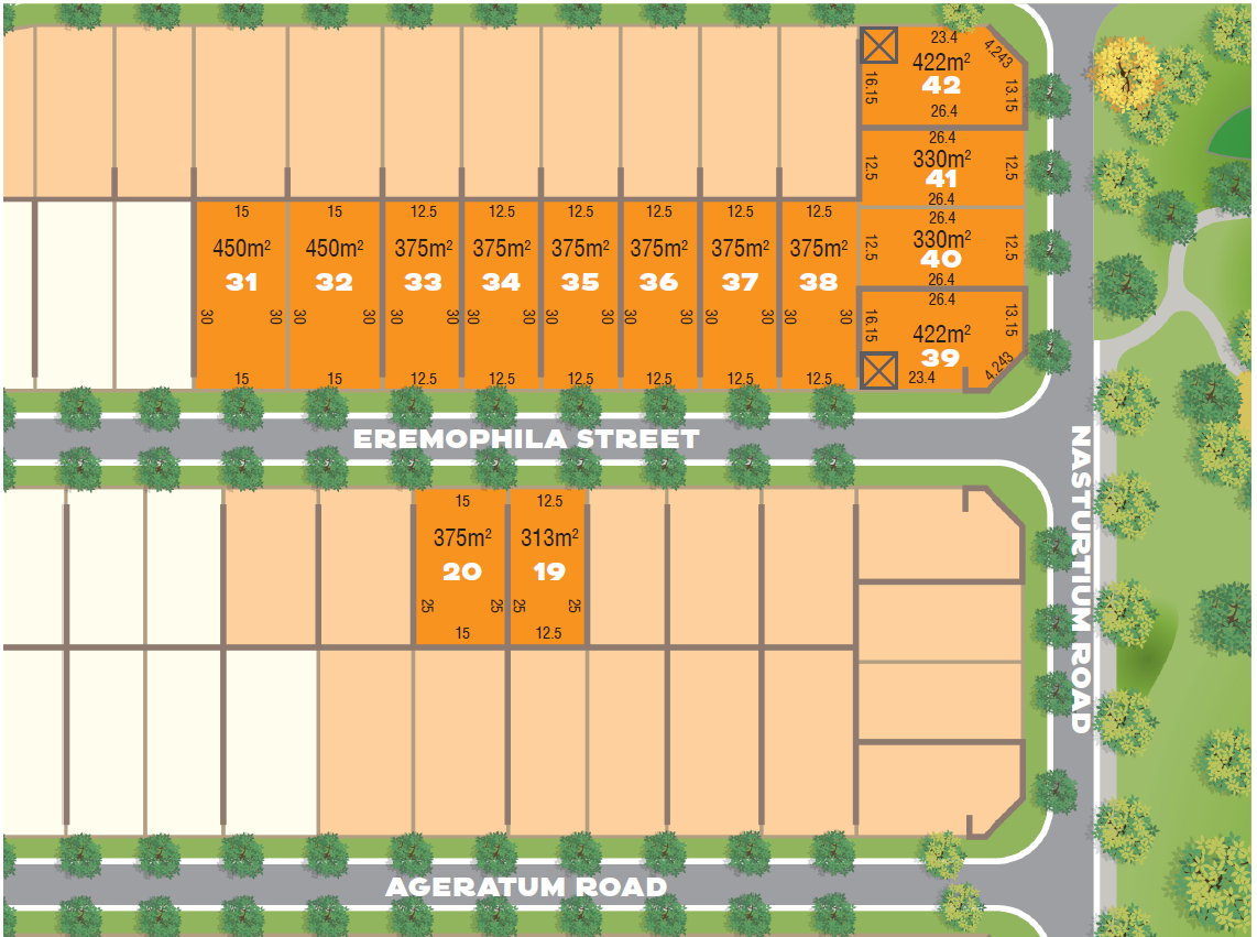Land for Sale Garden Park Grove